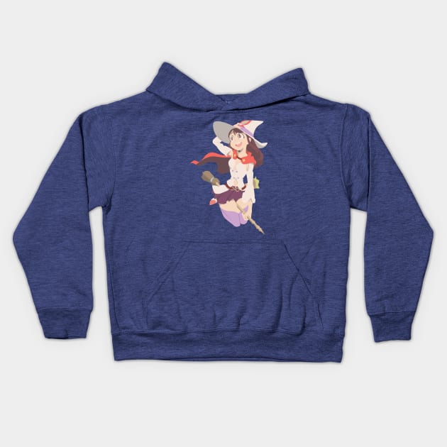 My Little Witch Academia - Akko Kids Hoodie by Hespen